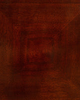 92" Mahogany & Bronze Pillar Mount Sideboard Manner of Andre Arbus, France, 1950's - Lone Fox