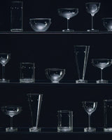 Firenze Nick & Nora Glass w/ Swarovski Crystal (Set of 4)