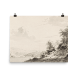 "A Faded Trail" Art Print - Lone Fox