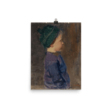 "A Little Boy" Art Print - Lone Fox