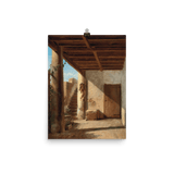 "A Sunlit Passage" Art Print - Lone Fox