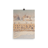 "A Winter Scene" Art Print - Lone Fox