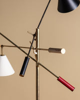 Arredoluce Triennale Floor Lamp Attributed to Angelo Lelii, 1950's - Lone Fox