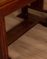 Art Deco Oak Dining Table / Desk Manner of Charles Dudouyt, France, 1940s - Lone Fox