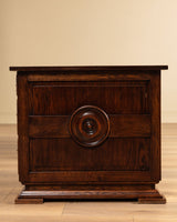 Art Deco Oak Executive Desk by Charles Dudouyt, France, 1940's - Lone Fox