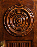 Art Deco Walnut Cabinet Manner of Charles Dudouyt, France, 1940s - Lone Fox