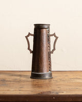 Art Nouveau Trench Art Copper Vase, 1920's - Lone Fox