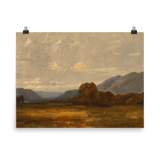 "Autumn Landscape" Art Print - Lone Fox