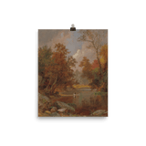 "Autumn on the River" Art Print - Lone Fox