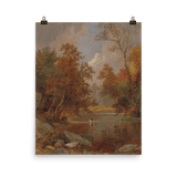 "Autumn on the River" Art Print - Lone Fox