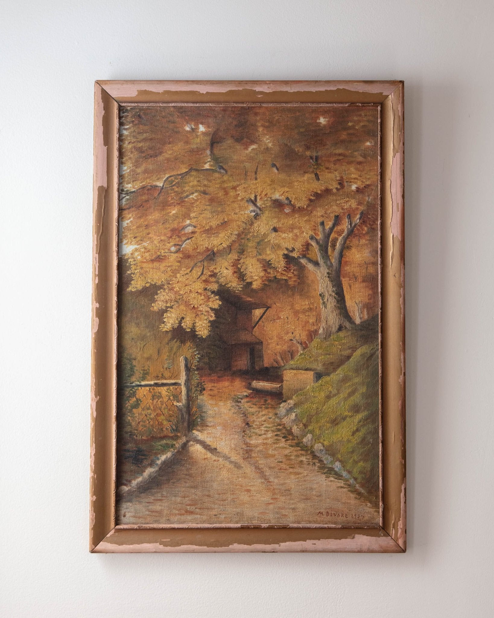 Framed Painting popular on Wood