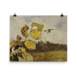 "Bird resting on branch" Art Print - Lone Fox