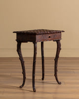 Black Forest Carved Occasional Table, Switzerland, 19th Century - Lone Fox