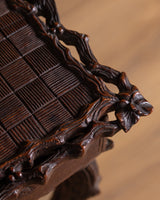 Black Forest Carved Occasional Table, Switzerland, 19th Century - Lone Fox
