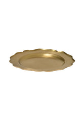 Brass Decorative Plate - Medium - Lone Fox