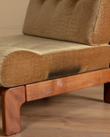 Carl Straub Style German Modular Lounge Sofa, Denmark, 1970s - Lone Fox