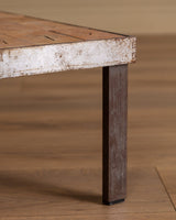 Ceramic Tile & Metal Coffee Table by Roger Capron, France, 1960s - Lone Fox