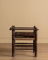 Charles Dudouyt Wood and Rope Armchair, France, 1950s - Lone Fox