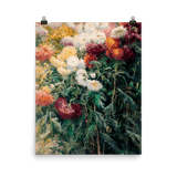 "Chrysanthemums in the Garden at Petit–Gennevilliers" Art Print - Lone Fox