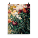 "Chrysanthemums in the Garden at Petit–Gennevilliers" Art Print - Lone Fox