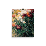 "Chrysanthemums in the Garden at Petit–Gennevilliers" Art Print - Lone Fox