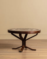 Danish Tile Coffee Table Manner of HM Sofaborde, Denmark, 1970s - Lone Fox