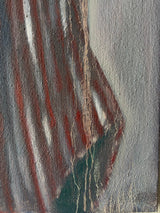 "Drying" Oil Painting, 2026 - Lone Fox