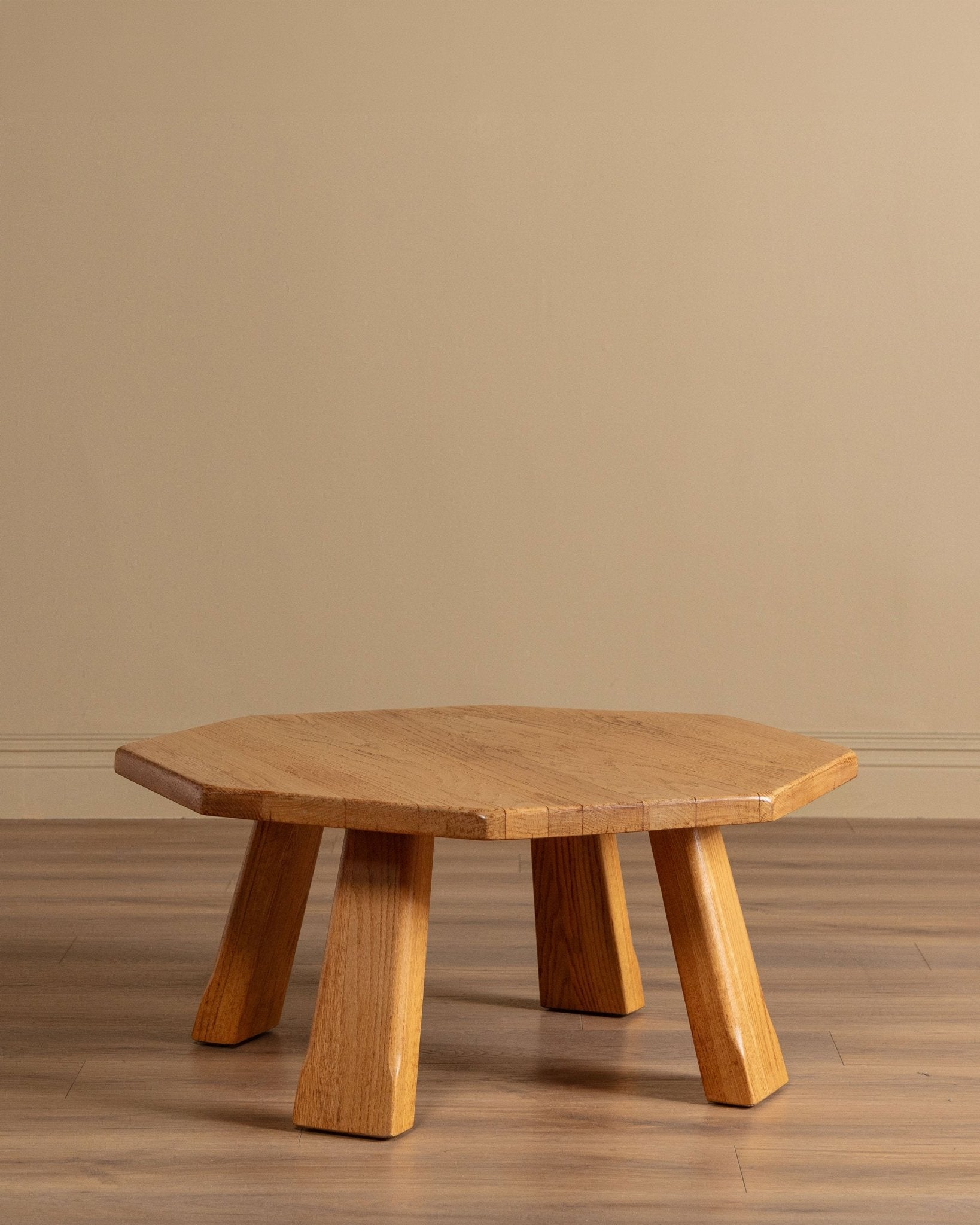 Dutch Oak Octagonal Coffee Table, 1970's – Lone Fox