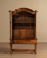 Dutch Oak Two Door Cabinet w/ Drawers, 1930's - Lone Fox