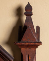 Eastlake Church Mirror w/ Pediment Top, English, 19th Century - Lone Fox