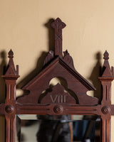 Eastlake Church Mirror w/ Pediment Top, English, 19th Century - Lone Fox