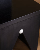 Ebonized Oak Lounge Set Manner of Pieter De Bruyne, Belgium, 20th Century - Lone Fox