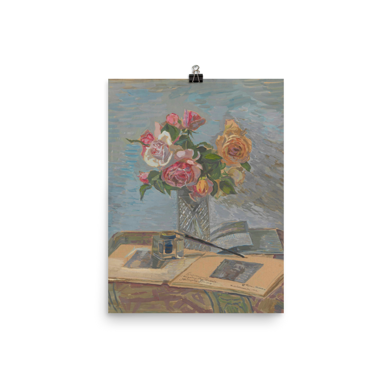 "Bouquet of roses (1931)" Art Print