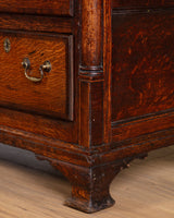 European Oak Mule Chest, Europe, 18th/19th Century - Lone Fox