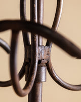 Forged Iron Sculptural Serpent Coat Stand, Italy, 1950's - Lone Fox