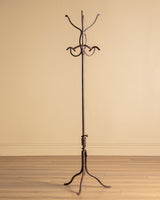 Forged Iron Sculptural Serpent Coat Stand, Italy, 1950's - Lone Fox