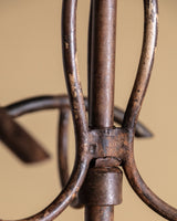 Forged Iron Sculptural Serpent Coat Stand, Italy, 1950's - Lone Fox