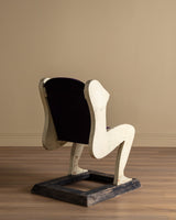 French Art Brut Figural Chair, 1950's - Lone Fox