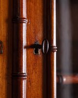 French Faux Bamboo Two - Piece Hutch, Late 19th Century - Lone Fox