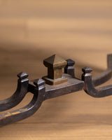 French Iron & Tile Coffee Table, Manner of Roger Capron, 1960's - Lone Fox