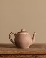 French Sandstone Teapot, France, 1970s - Lone Fox