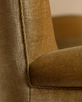 Fritz Hansen Style Ochre Mohair Sofa, Denmark, 1960's - Lone Fox
