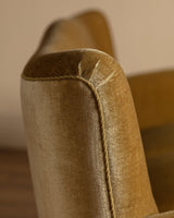 Fritz Hansen Style Ochre Mohair Sofa, Denmark, 1960's - Lone Fox