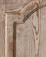 Gustavian Washed Pine Fall Front Secretary, Sweden, Dated 1842 - Lone Fox