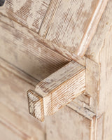 Gustavian Washed Pine Fall Front Secretary, Sweden, Dated 1842 - Lone Fox