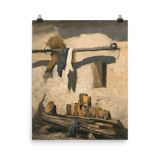 "House walls" Art Print - Lone Fox