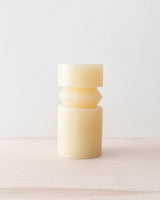 Ivory Totem Pillar Candles - Lone Fox