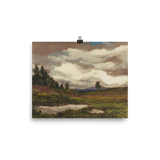 “Landscape Heathland” Art Print - Lone Fox