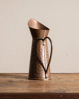 Large Hammered Copper Pitcher - Lone Fox