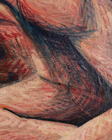 Large-Scale Expressionist Male Figure Oil Painting by Philip Stein, United States, 1938 - Lone Fox